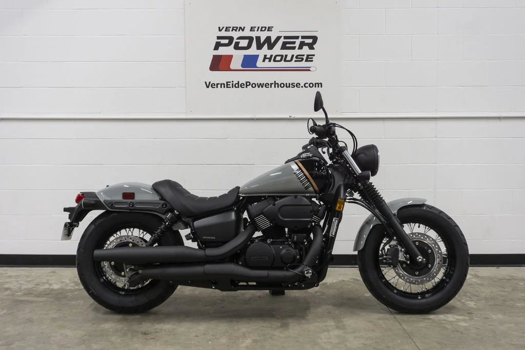 New 2025 DEEP PEARL GRAY Honda Powersports Phantom ABS image 1