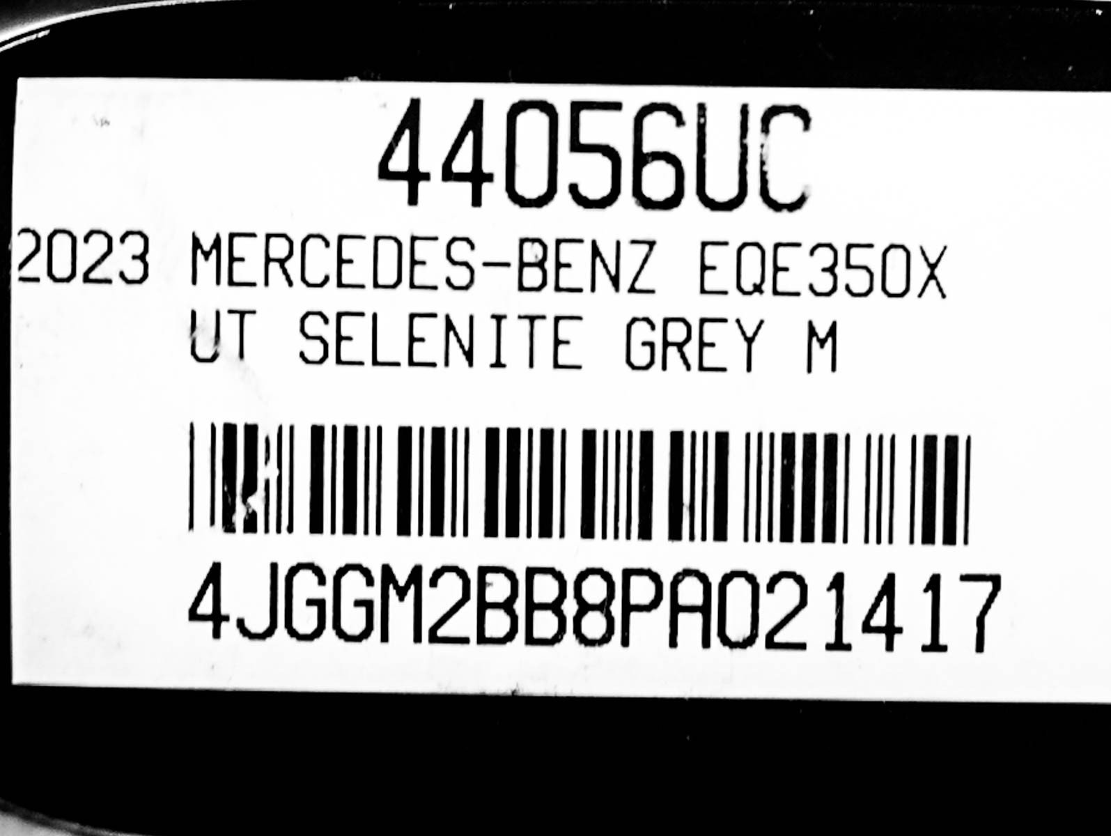 Certified Used 2023 Selenite Grey Metallic Mercedes-Benz EQE 350+ SUV image 26