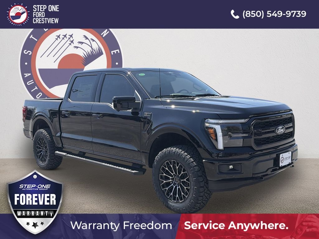 New 2026 Agate Black Metallic Ford Lariat® image 1