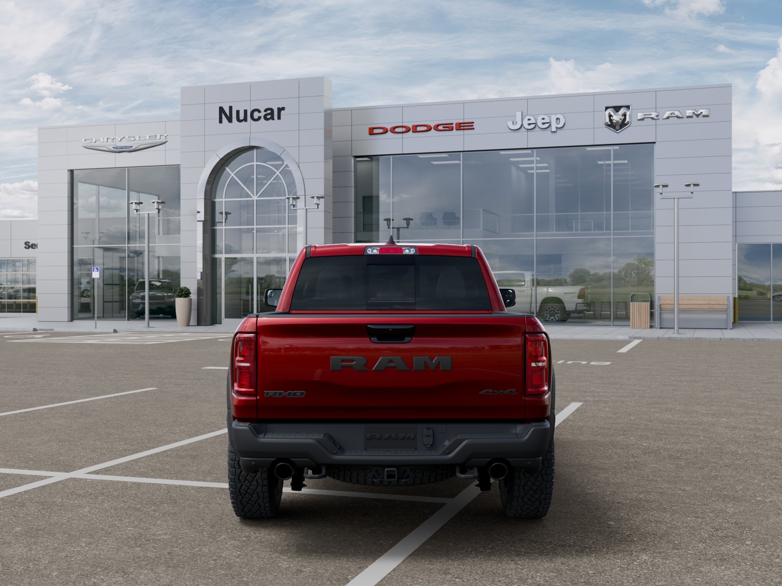 New 2026 Molten Red Pearl-Coat Exterior Paint RAM RHO image 7