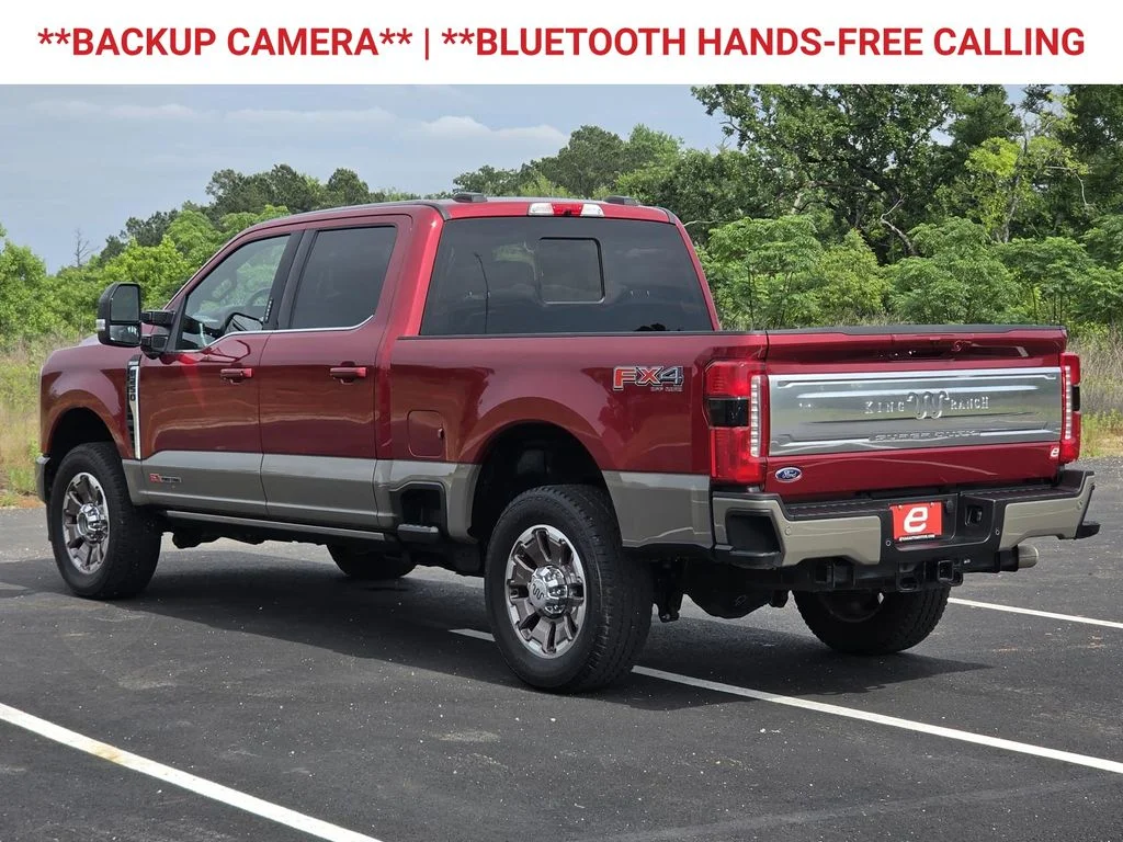 Used 2026 Ruby Red Metallic Tinted Clearcoat Ford King Ranch image 6