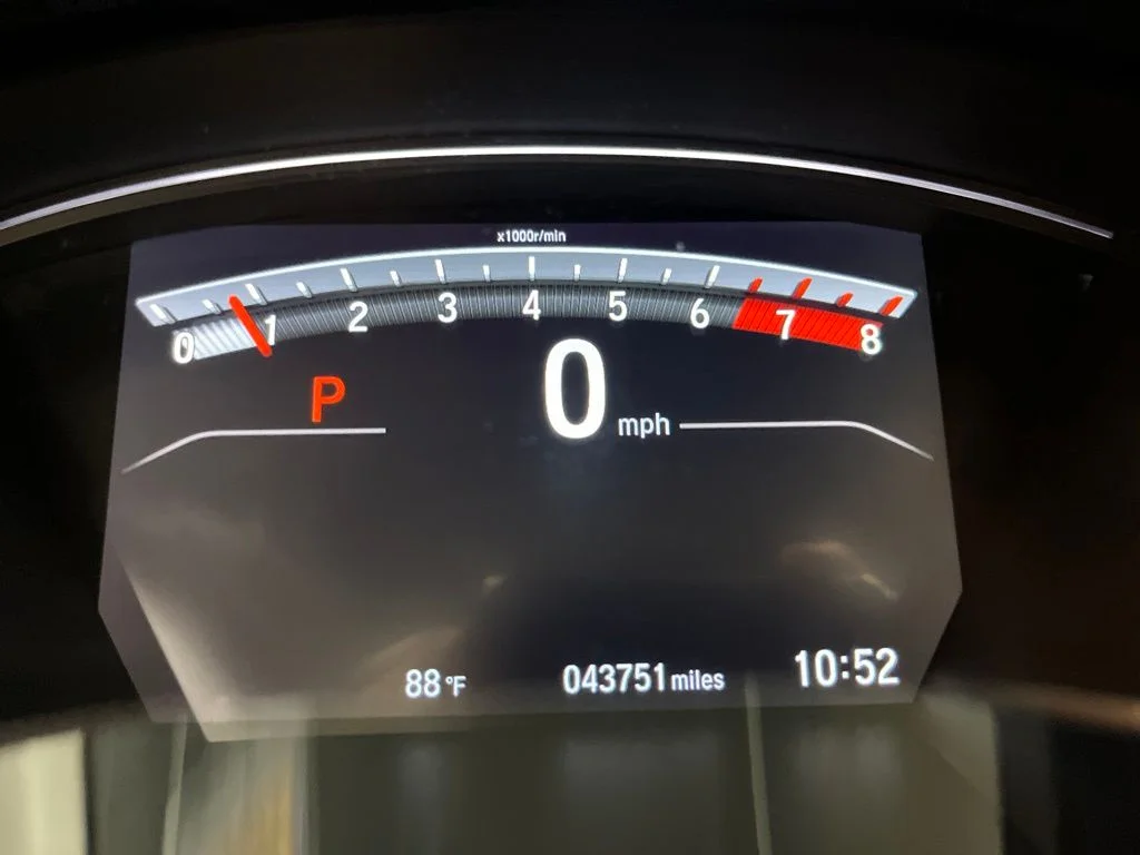 Certified Used 2019 Obsidian Blue Pearl Honda EX image 19