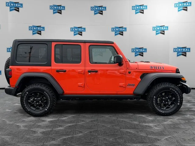 Certified Used 2023 Orange Jeep Willys 4xe image 7