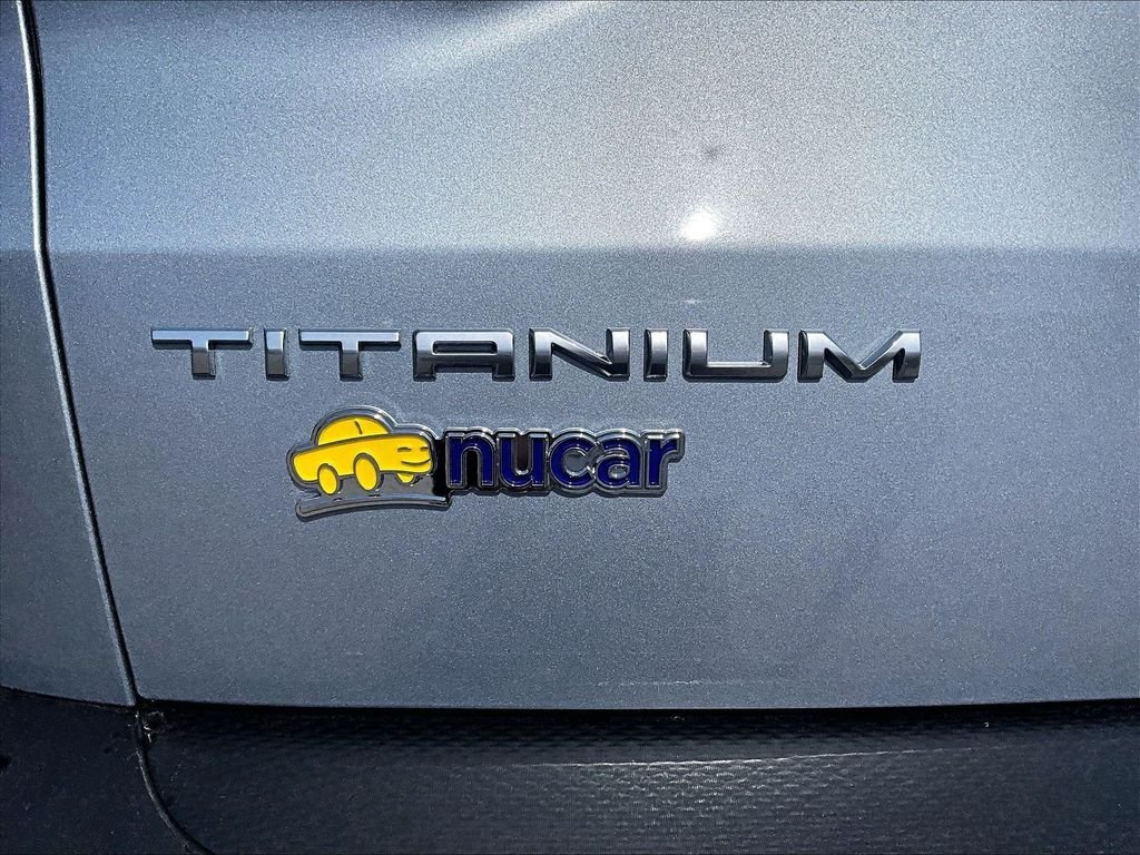 Used 2022 Blue Silver Metallic Ford Titanium image 28