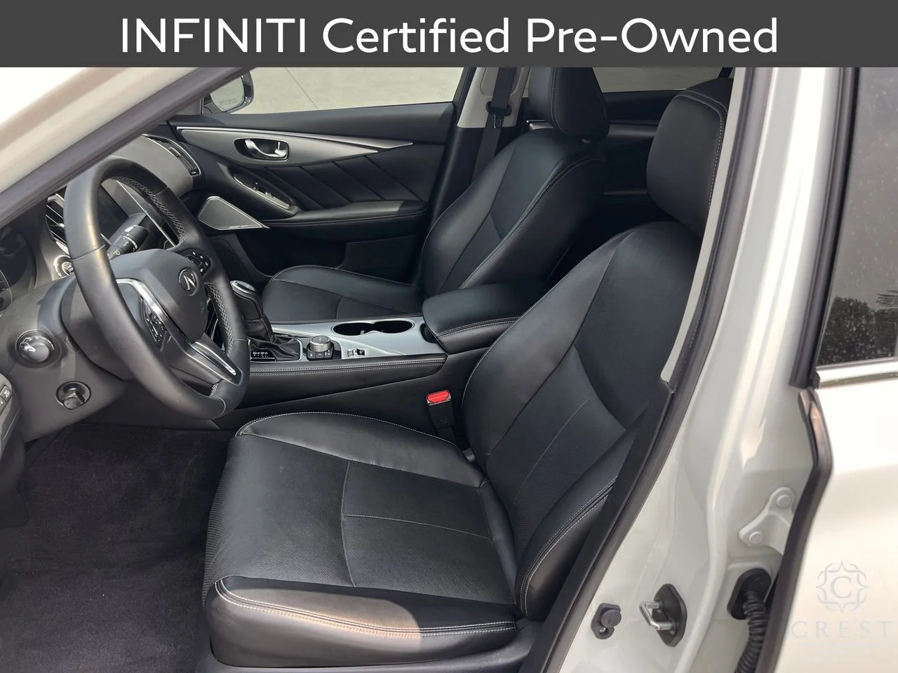 Certified Used 2023 Pure White INFINITI LUXE image 21