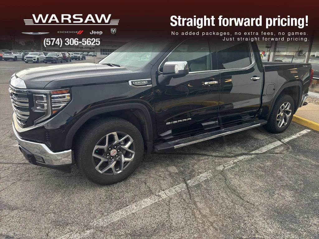 Used 2024 Onyx Black GMC SLT image 1