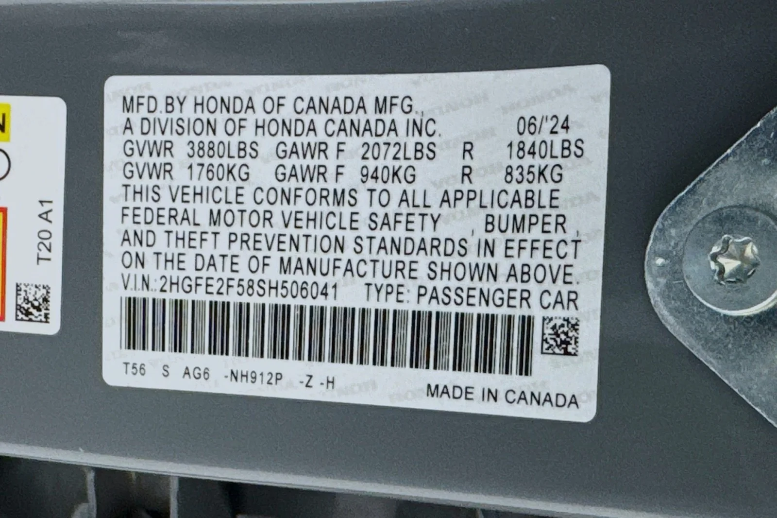 Used 2025 GRAY Honda Sport image 23