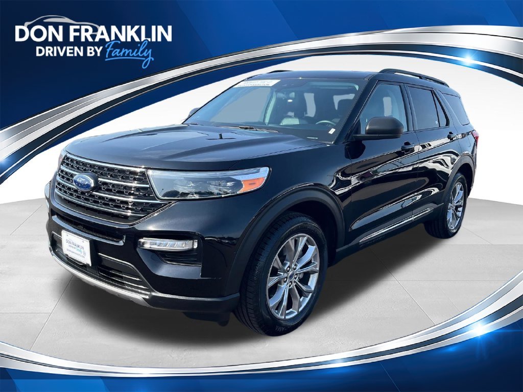 Used 2022 Black Ford XLT image 1