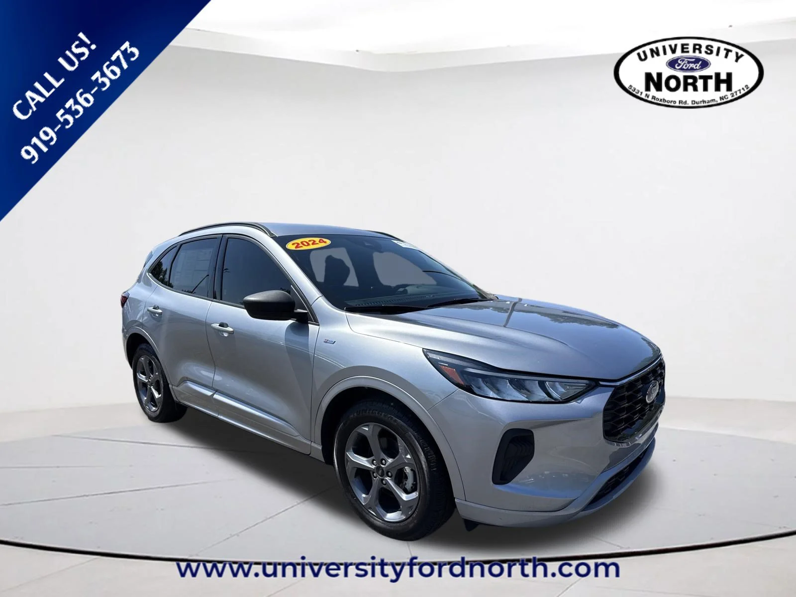 Used 2024 Iconic Silver Metallic Ford ST-Line image 1