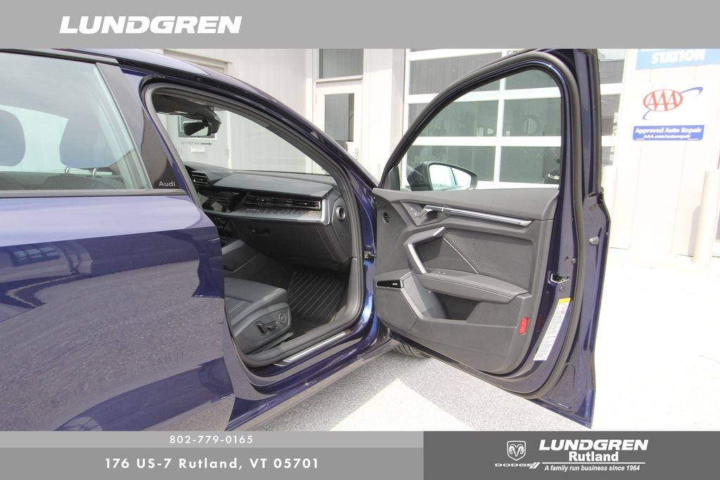 Used 2025 Blue Audi 40 Premium Plus image 8
