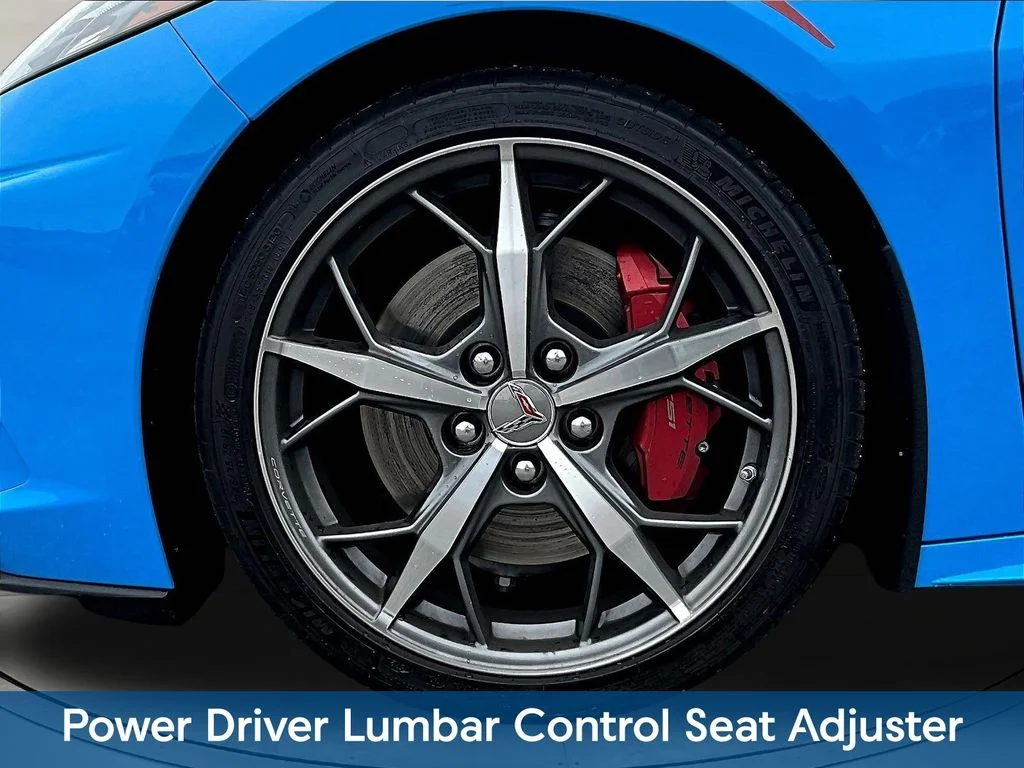 Used 2021 Blue Chevrolet Stingray image 34