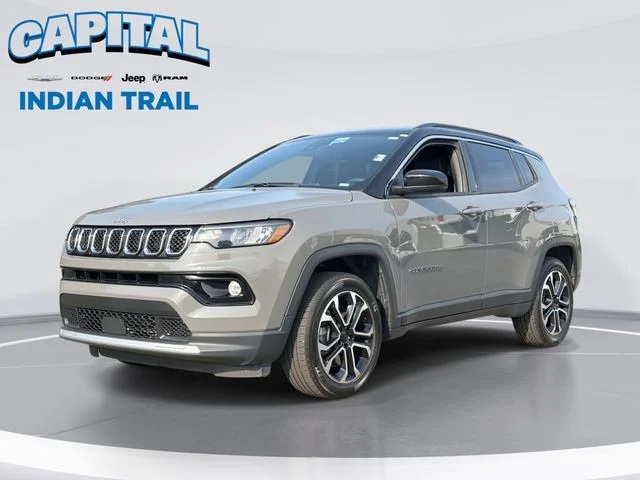 Used 2024 Gray Jeep Limited image 1