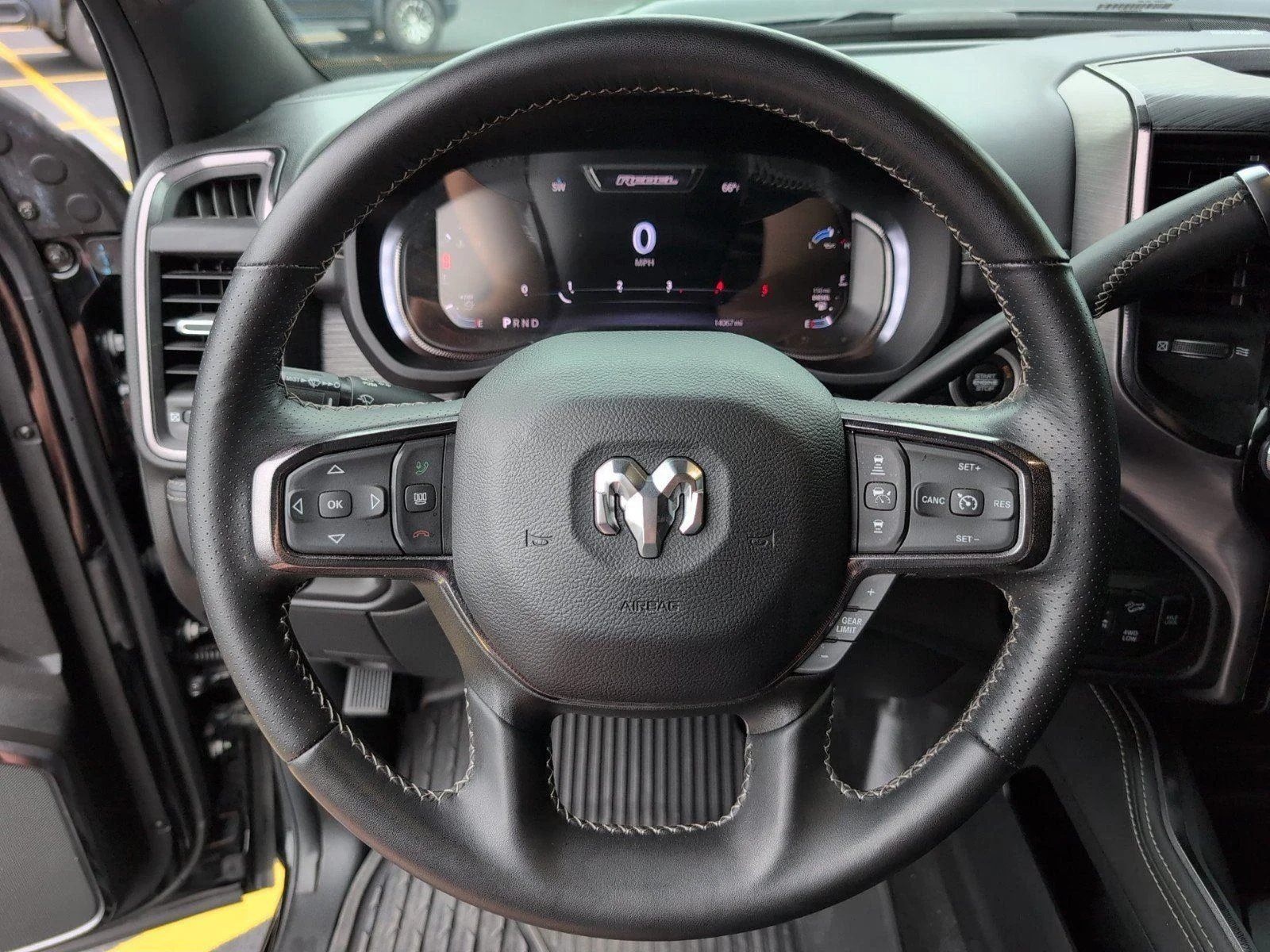 Used 2024 Diamond Black Crystal Pearlcoat Ram Rebel image 27