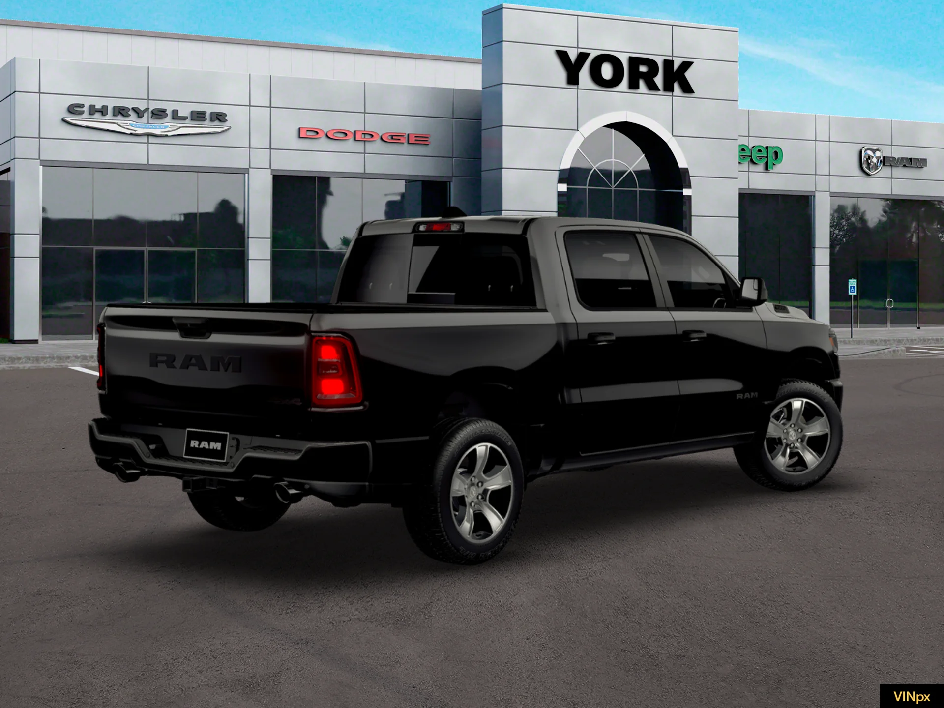 New 2026 Diamond Black Crystal Pearl-Coat Exterior Paint RAM Express image 19