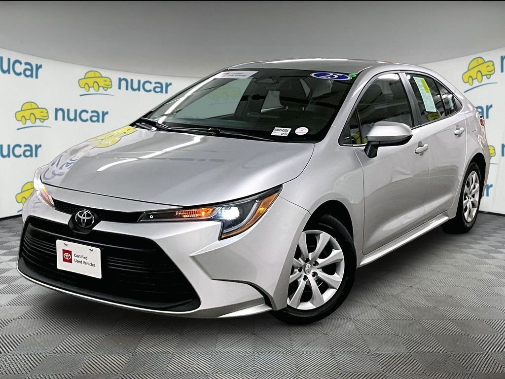 Used 2025 Silver Toyota LE image 3