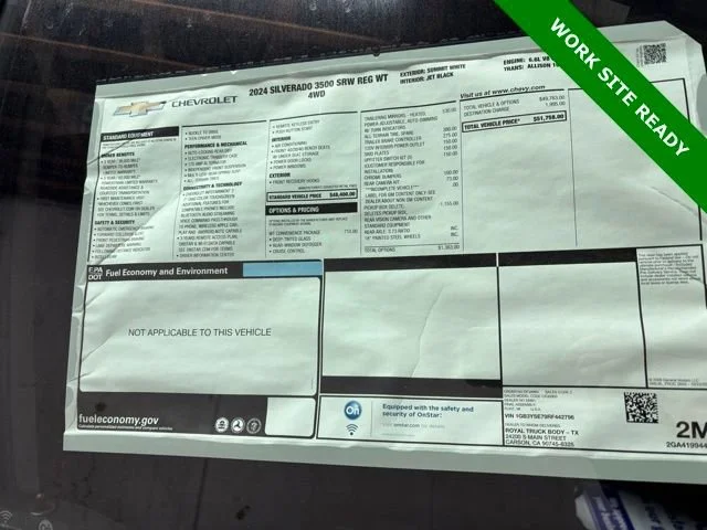 Used 2024 Summit White Chevrolet WT image 10