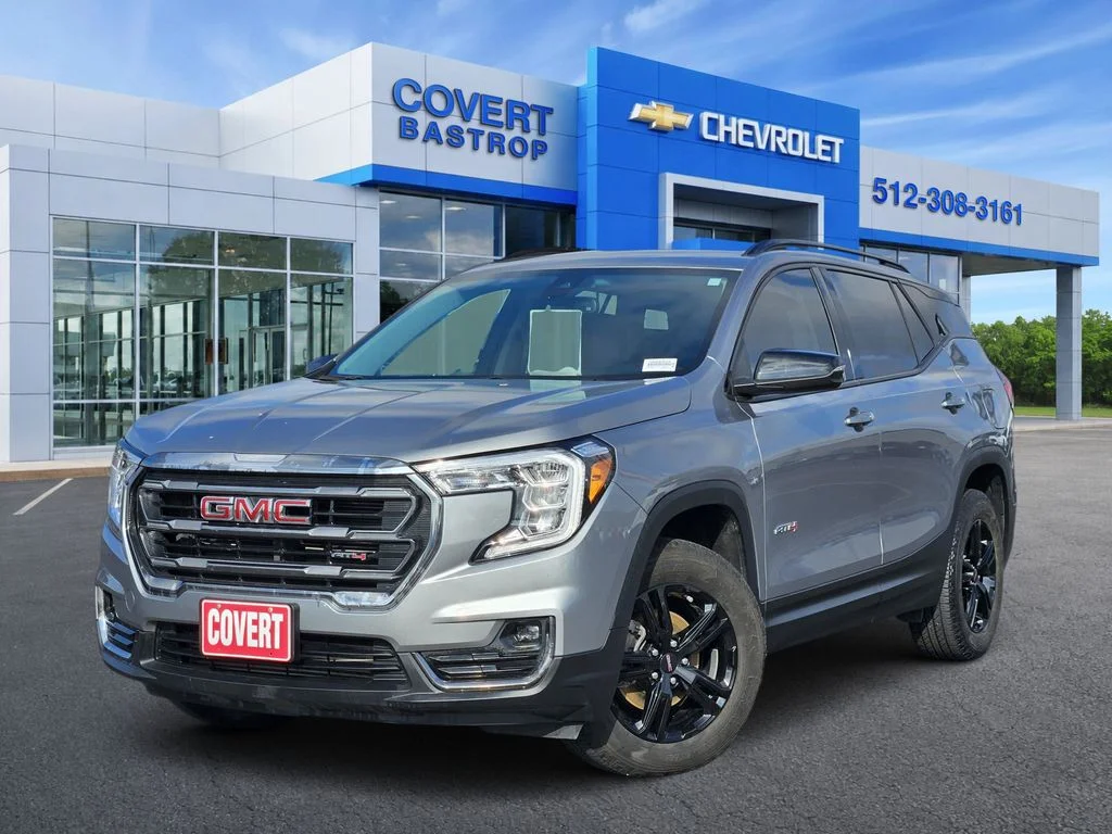 Used 2024 Silver GMC AT4 image 1