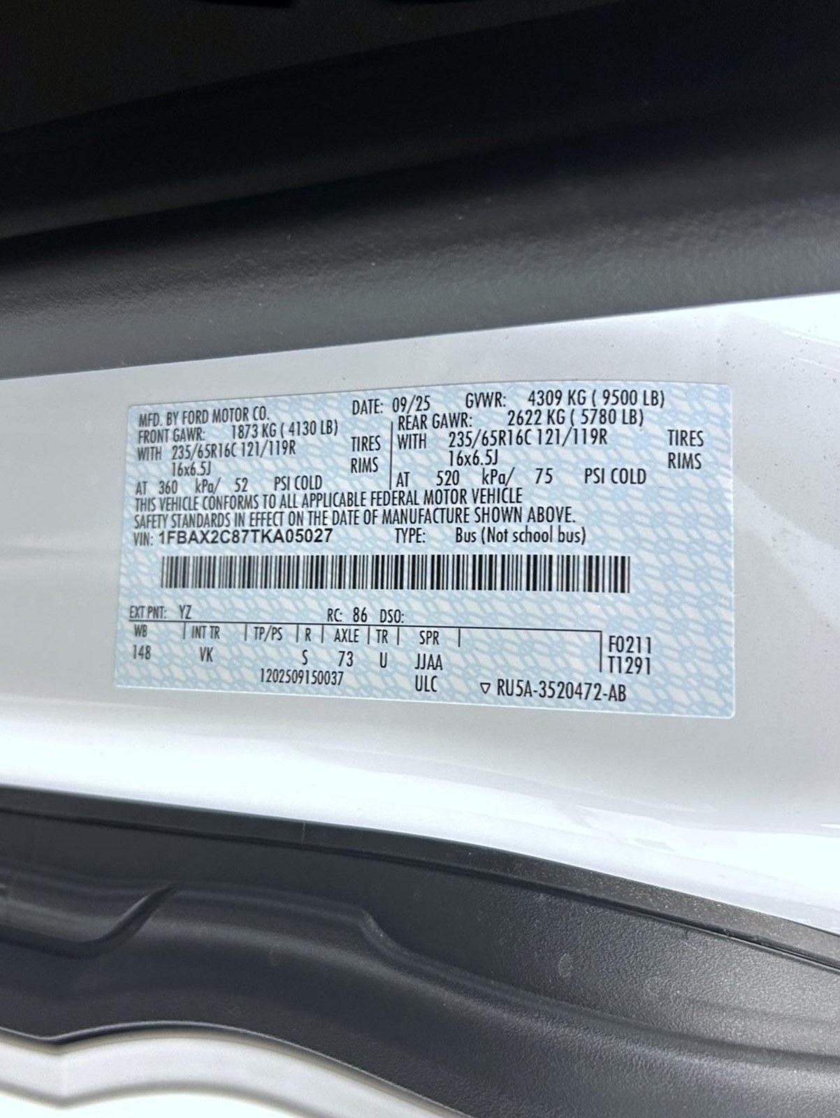 New 2026 Oxford White Ford XL image 23