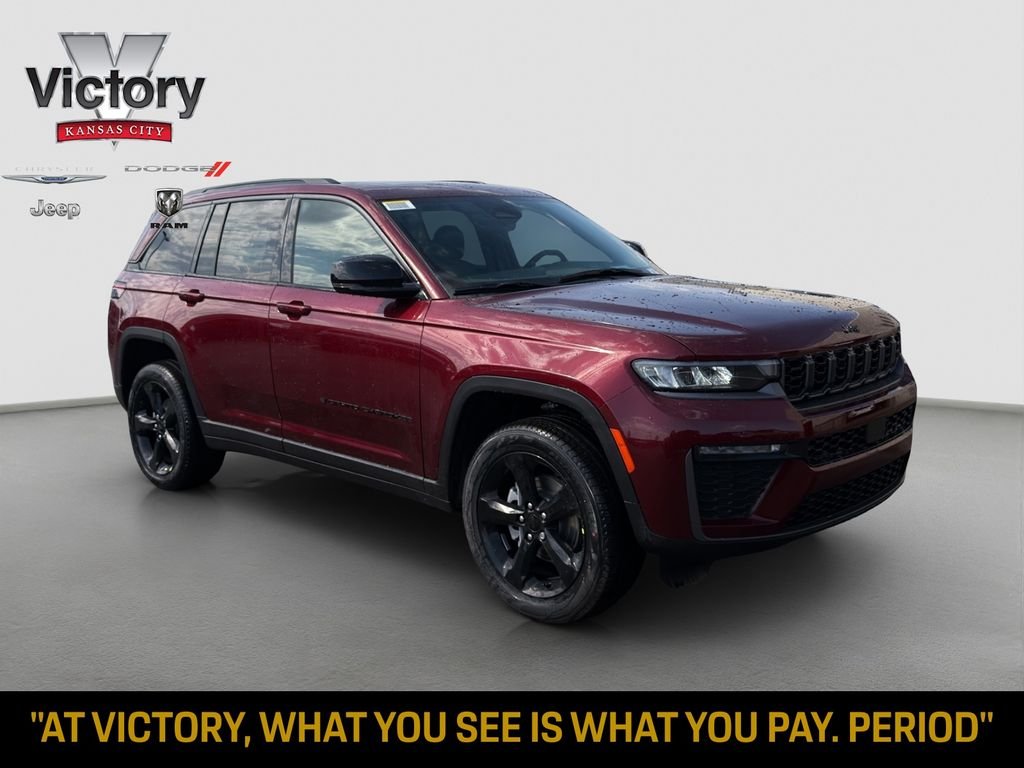 New 2026 Velvet Red Pearl-Coat Exterior Paint Jeep Limited image 1