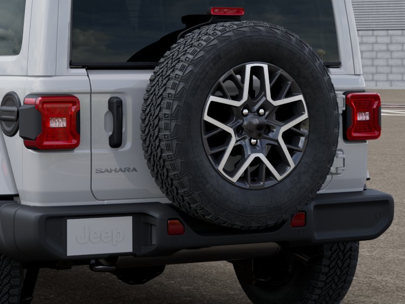 New 2026 Bright White Clear-Coat Exterior Paint Jeep Sahara image 13