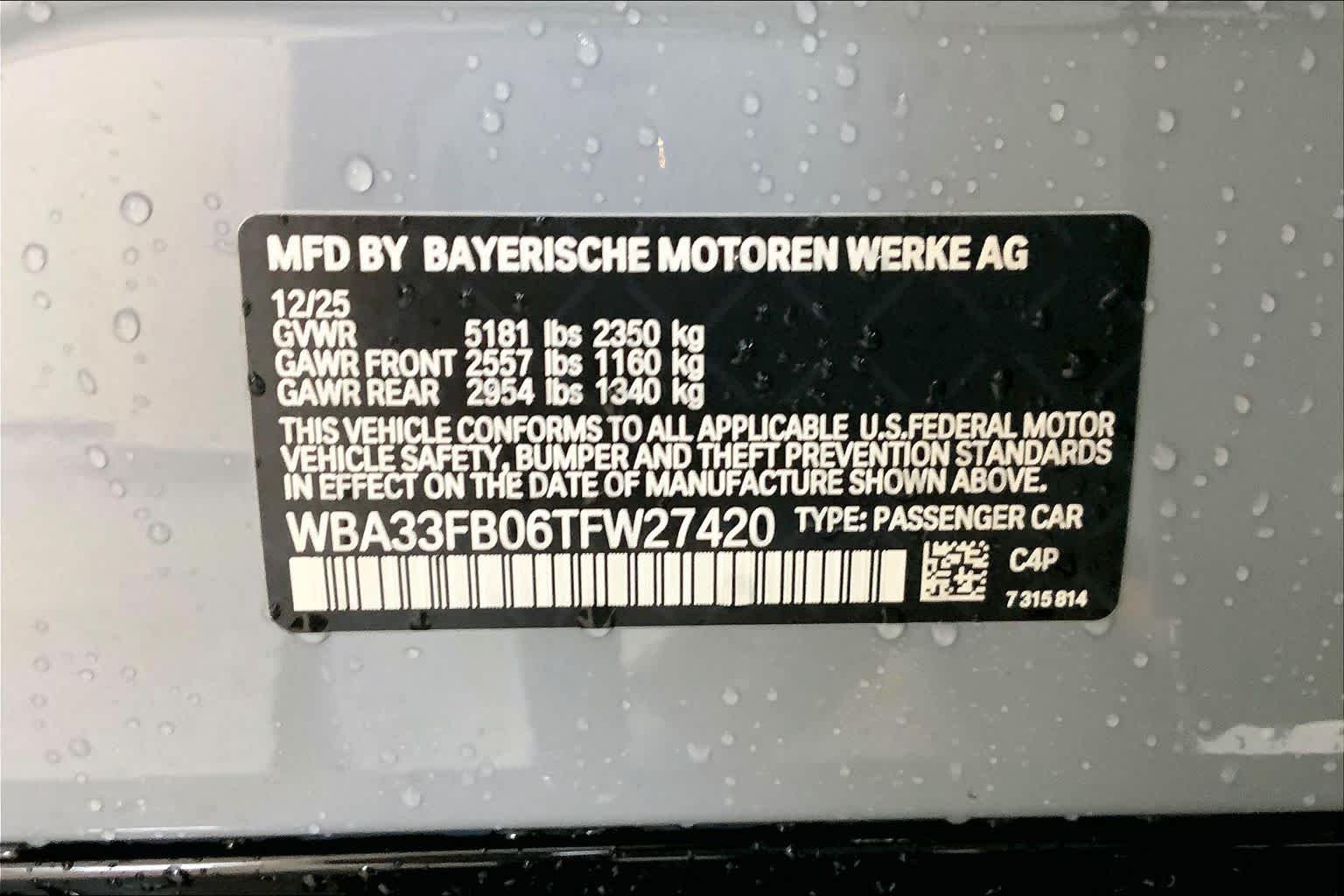 New 2026 Brooklyn Grey Metallic BMW 430i xDrive image 21