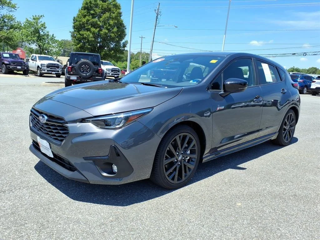 Used 2025 Magnetite Gray Metallic Subaru RS image 8