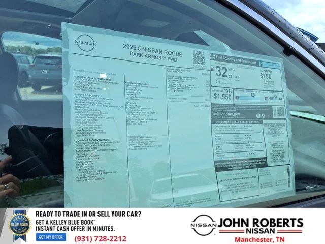 New 2026 Everest White Pearl TriCoat Nissan Dark Armor™ image 19