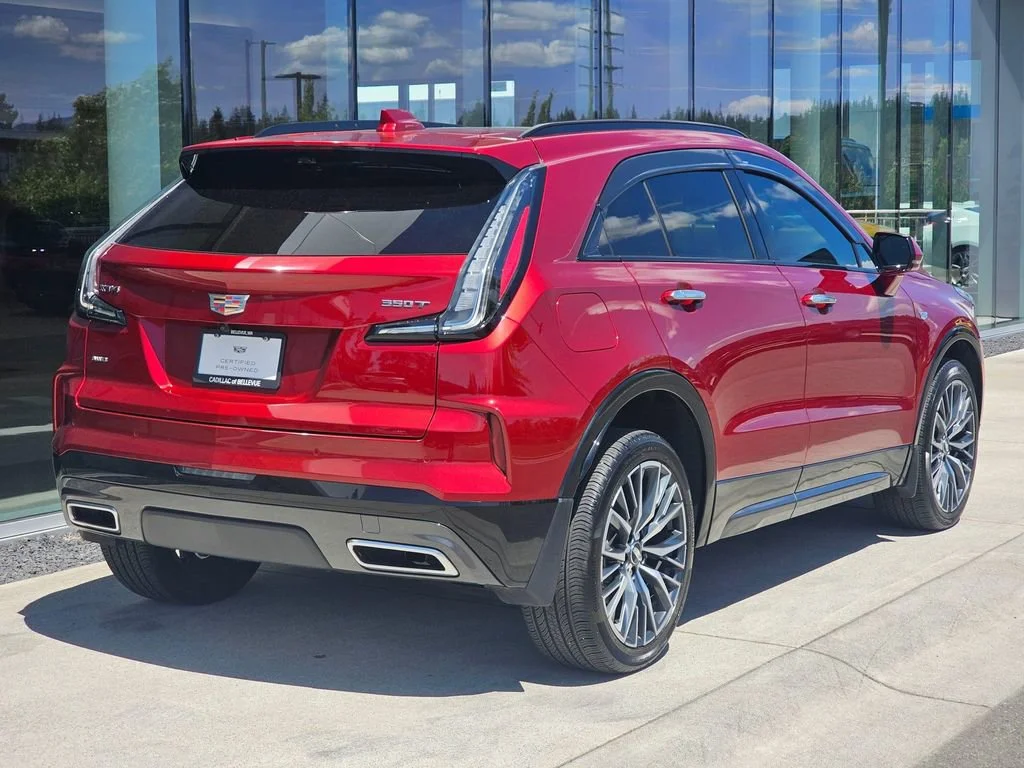 Used 2024 Radiant Red Tintcoat Cadillac Sport image 5