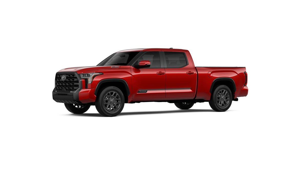 New 2026 Supersonic Red Toyota Platinum i-FORCE MAX image 2