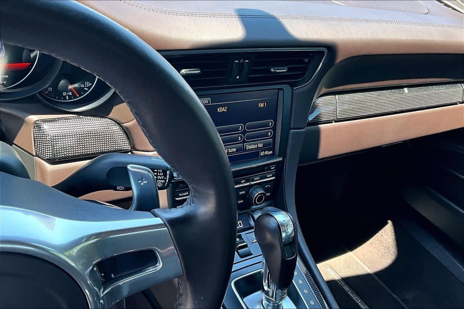 Used 2014 Dark Blue Metallic Porsche Turbo S image 5
