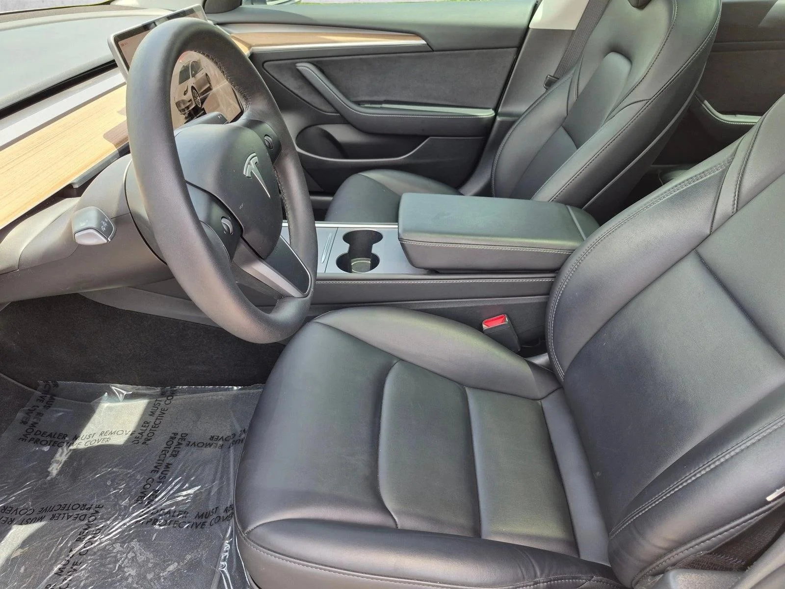 Used 2023 Pearl White Multi-Coat Tesla  image 17