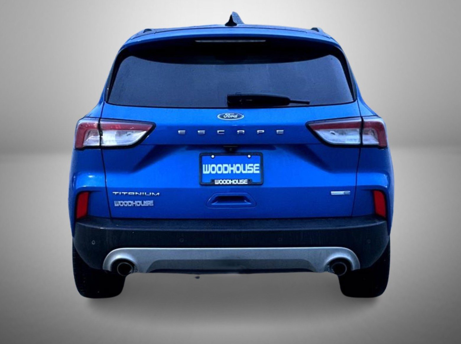 Used 2020 Blue Ford Titanium image 6