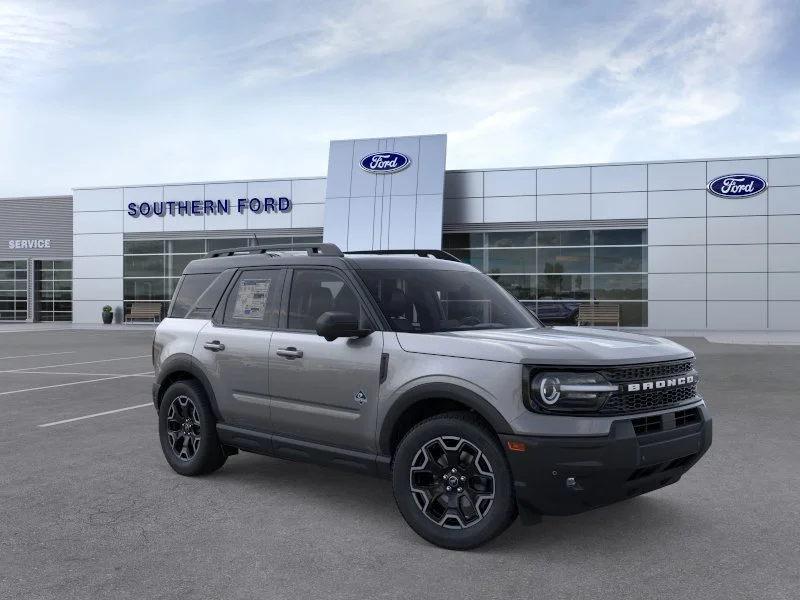 New 2026 Carbonized Gray Metallic Ford Outer Banks image 8
