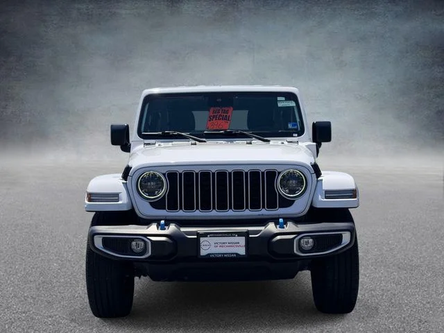 Used 2024 White Jeep Sahara 4xe image 6