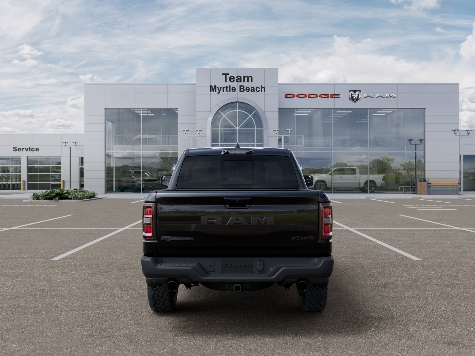 New 2026 Diamond Black Crystal Pearl-Coat Exterior Paint RAM Rebel image 33
