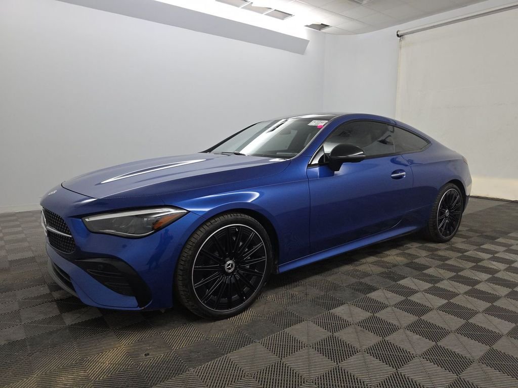 Certified Used 2025 Starling Blue Metallic Mercedes-Benz CLE 300 image 1