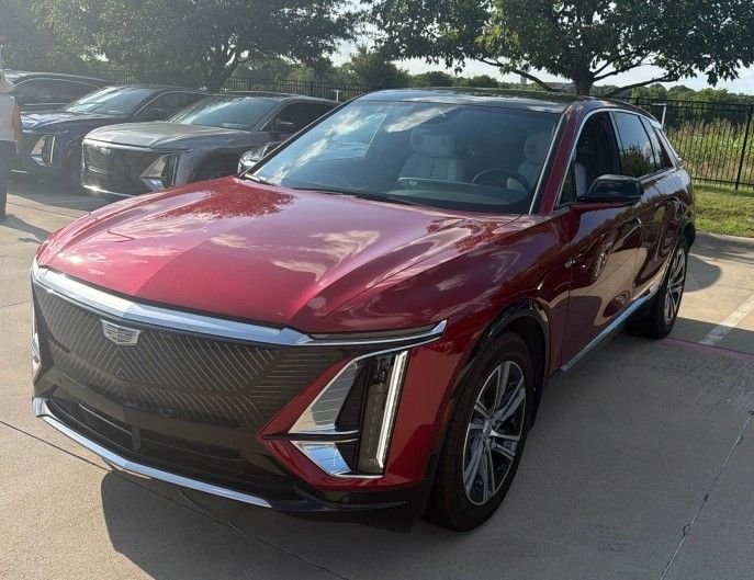 Used 2024 Red Cadillac Luxury image 1