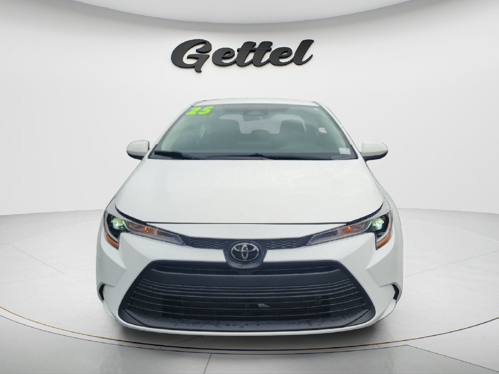 Used 2025 White Toyota LE image 2