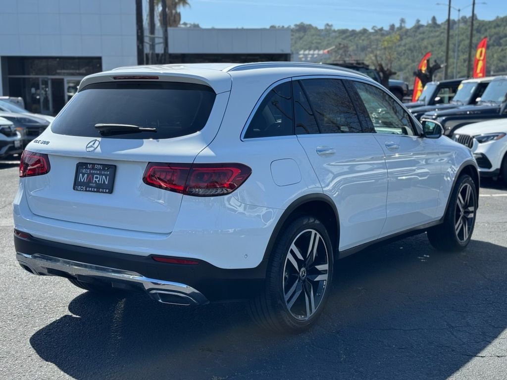 Used 2021 Polar White Mercedes-Benz GLC 300 image 9
