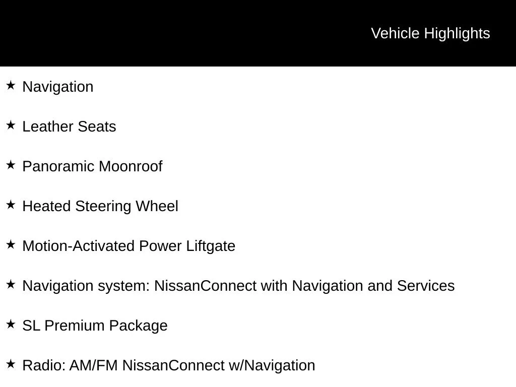 Used 2024 White Nissan SL image 3