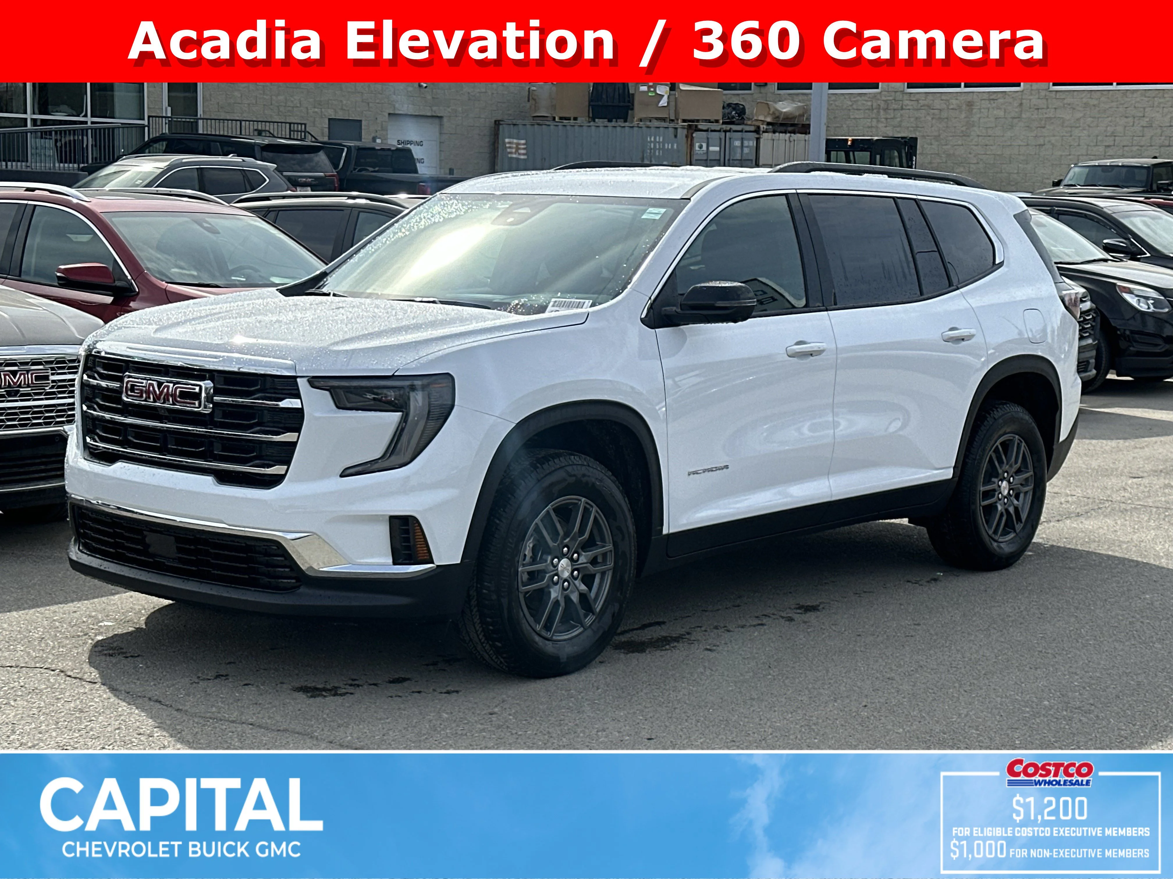 New 2026 Summit White GMC Elevation image 1