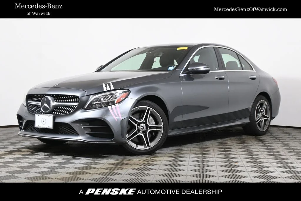 Used 2020 Silver Mercedes-Benz C 300 image 1
