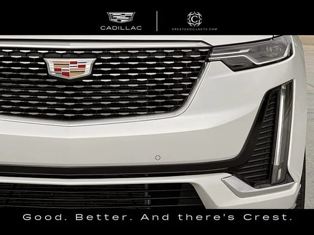 Used 2024 Crystal White Tricoat CADILLAC Premium Luxury image 12