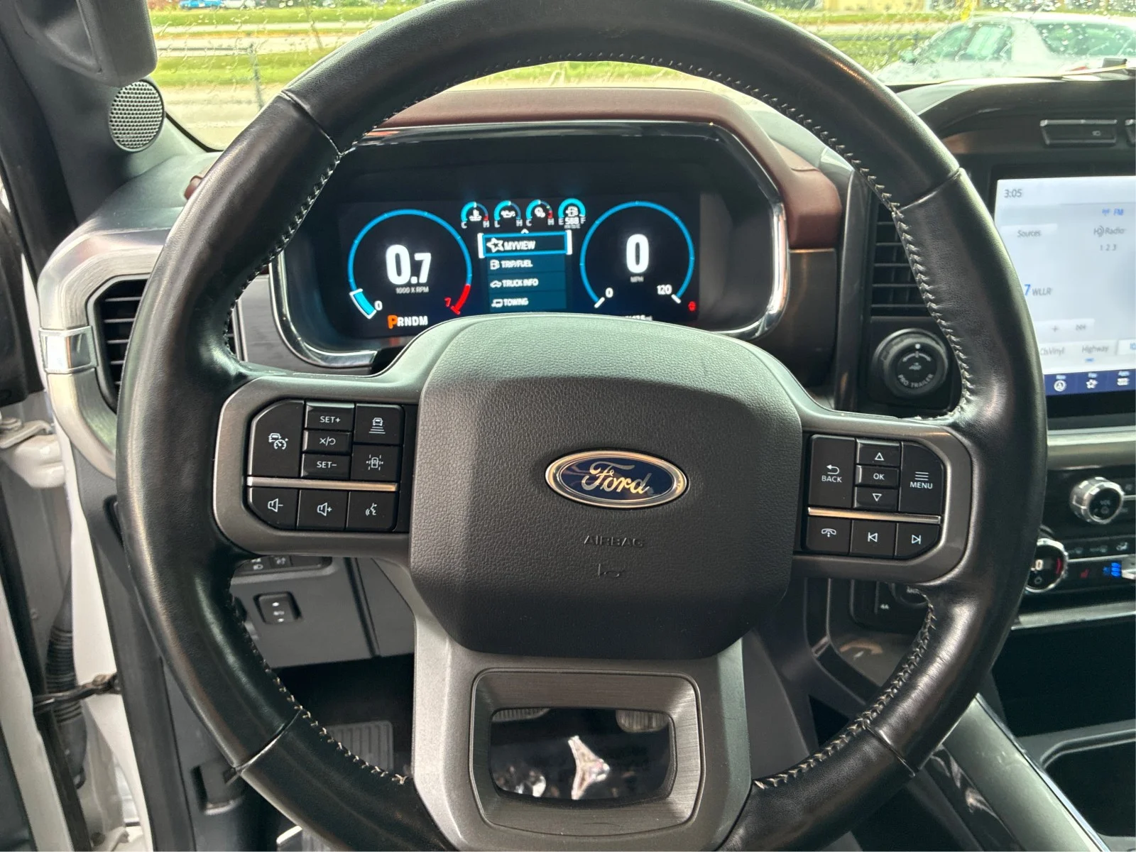 Used 2021 White Ford LARIAT image 15
