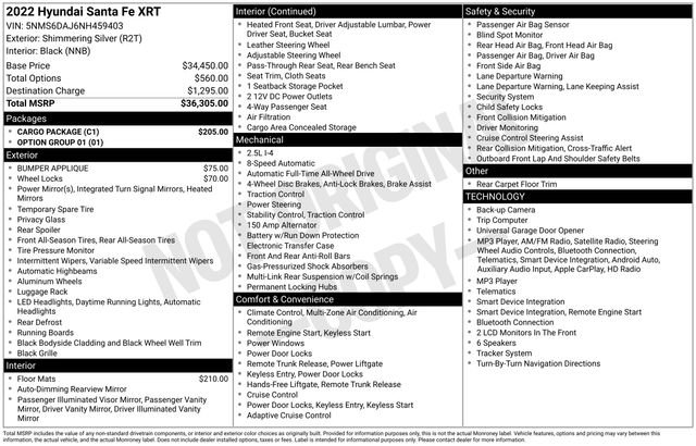 Used 2022 Silver Hyundai XRT image 2