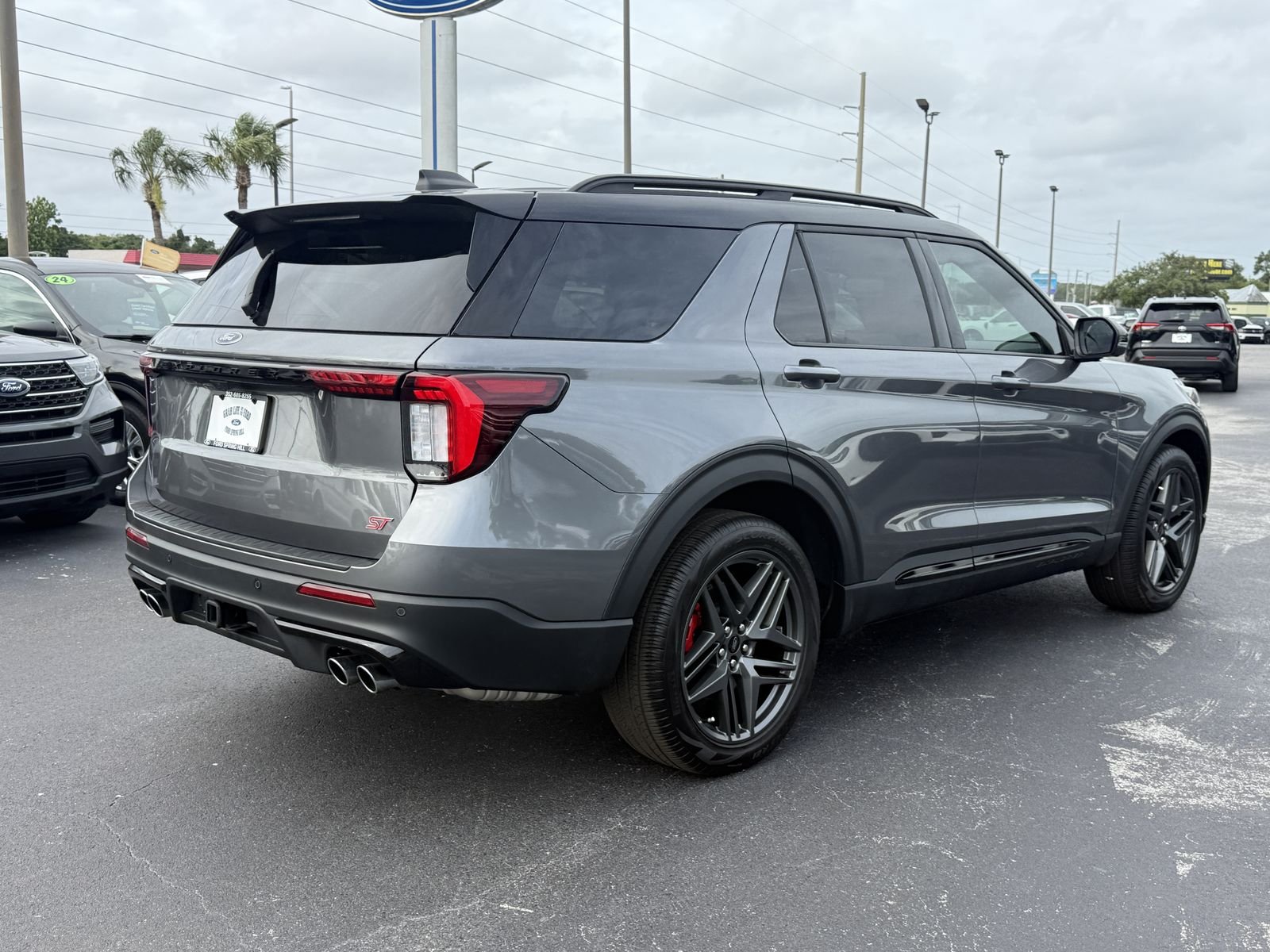 Certified Used 2025 Gray Metallic Ford ST image 5