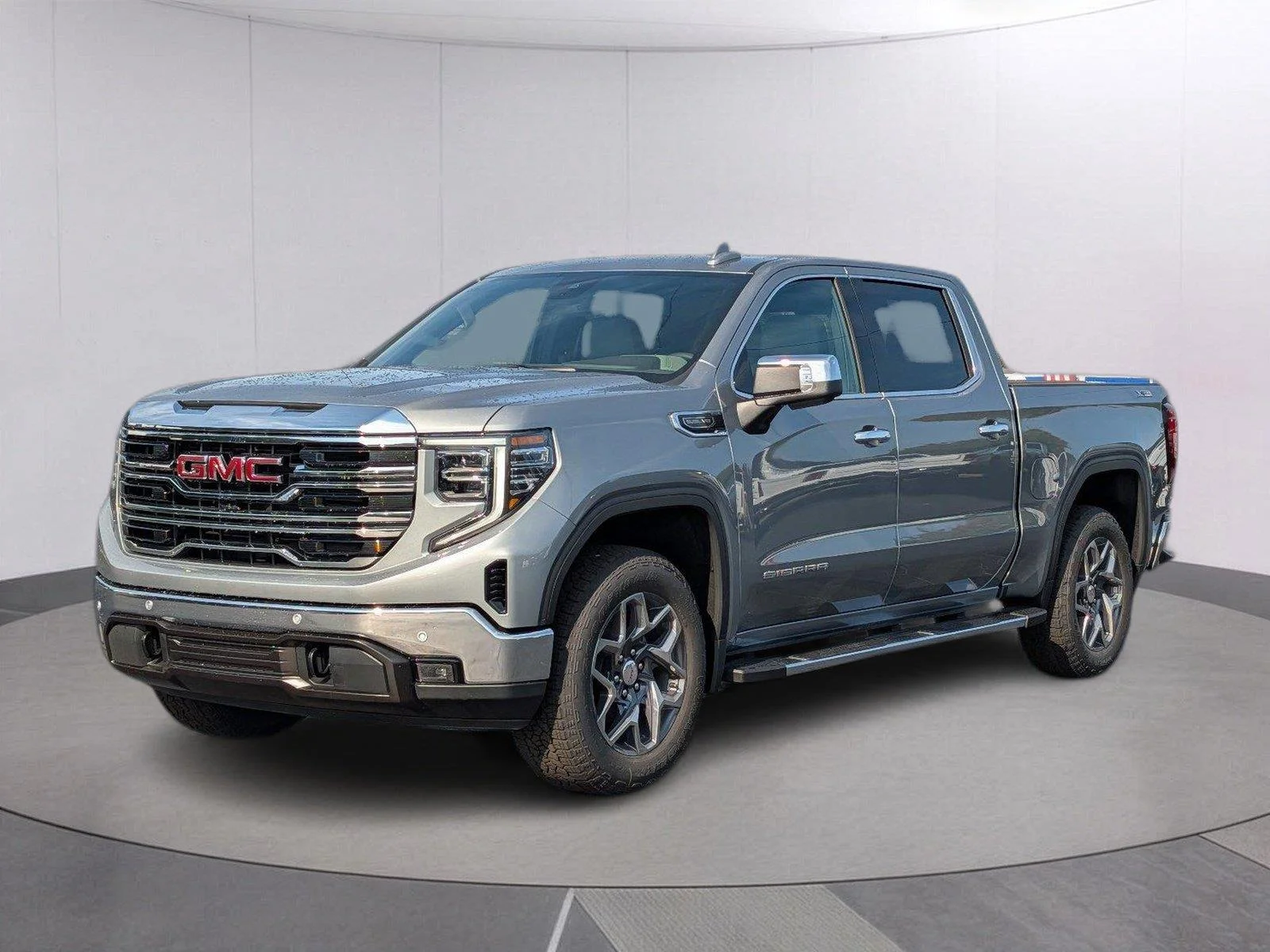 New 2026 Sterling Metallic GMC SLT image 1