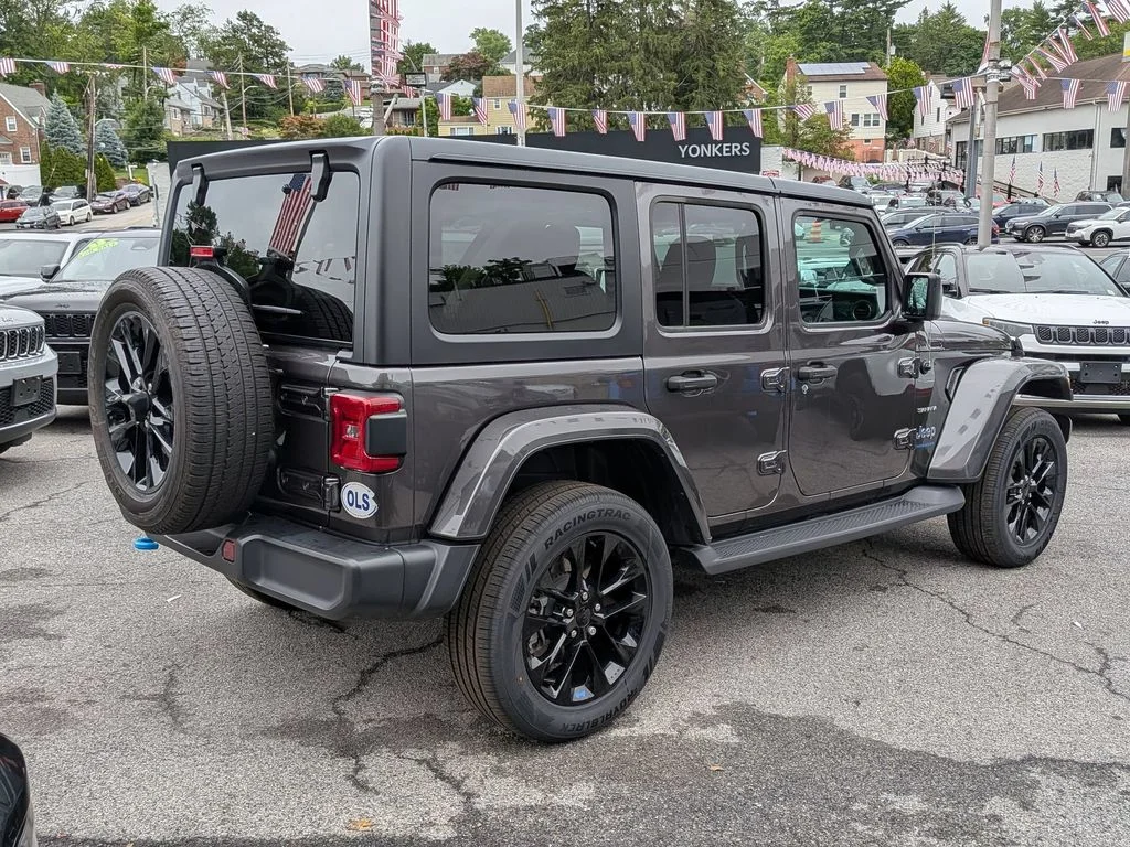 Used 2023 Gray Jeep Sahara 4xe image 6