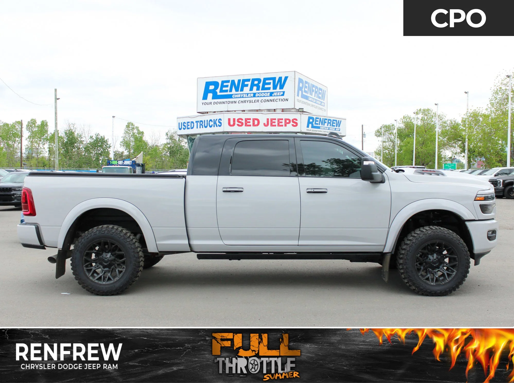 Certified Used 2025 Black RAM Laramie * 3M PPF | Power Running Boards | No Accidents | Heated Seats | FUEL Wheels | Apple CarPlay image 1