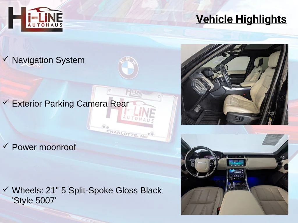 Used 2022 Black Land Rover HSE Silver Edition image 12